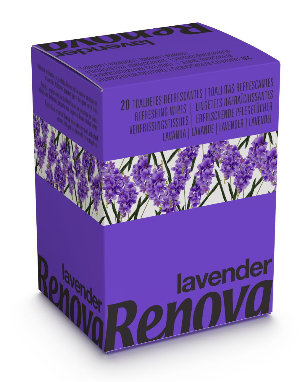 Lavender Scented Refreshing Wipes